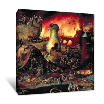 Image of Hell Canvas Print