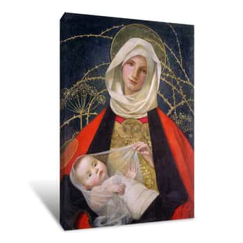Image of Golden Madonna Canvas Print