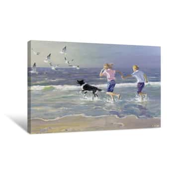Image of The Chase Canvas Print