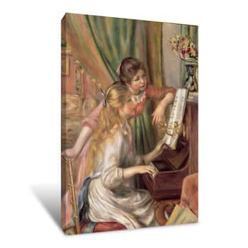 Image of Play That Piano Canvas Print