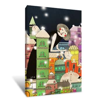 Image of Mouldy City Canvas Print