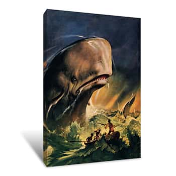 Image of Moby Dick Canvas Print
