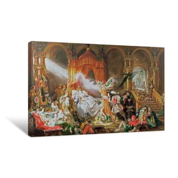 Image of The Sleeping Beauty Canvas Print