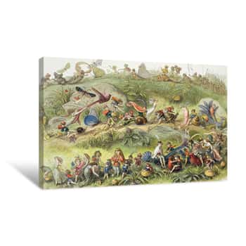 Image of March Of The Elf-King Canvas Print