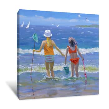 Image of Gone Fishing Canvas Print
