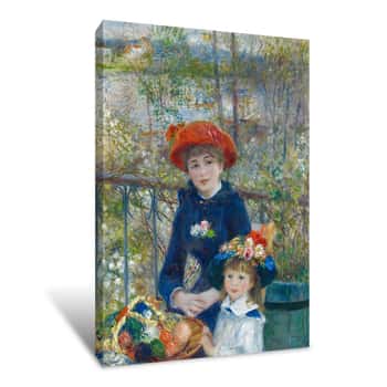 Image of Two Sisters Canvas Print
