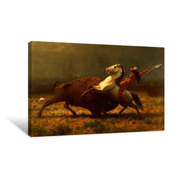 Image of The Last of the Buffalo Canvas Print