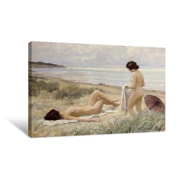 Image of Summer on the Beach Canvas Print