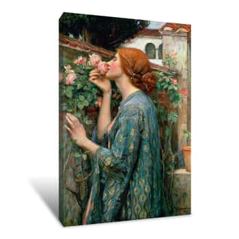 Image of The Soul of the Rose Canvas Print