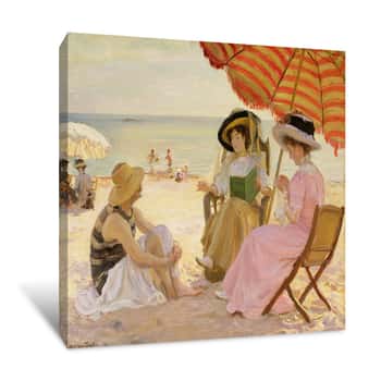 Image of The Beach Canvas Print