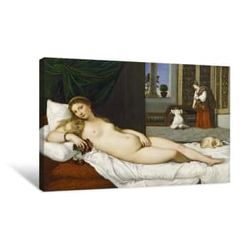 Image of Venus of Urbino Canvas Print
