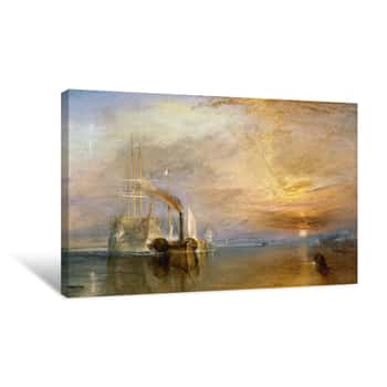 Image of The Fighting Temeraire Canvas Print