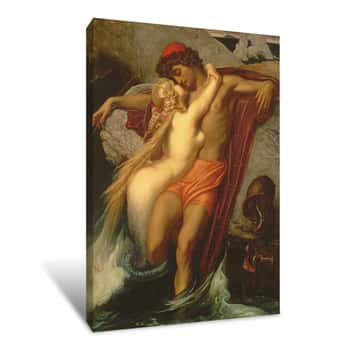 Image of The Fisherman and the Syren Canvas Print