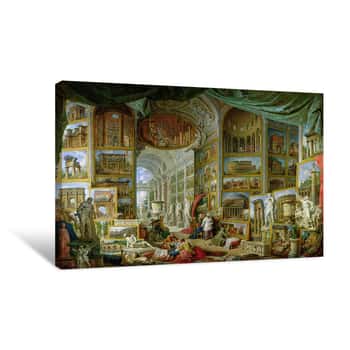 Image of Gallery of Views of Ancient Rome Canvas Print