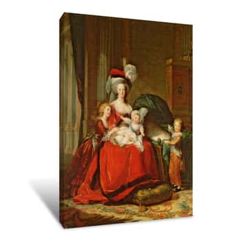 Image of Marie-Antoinette Canvas Print