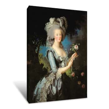 Image of French Rose Canvas Print
