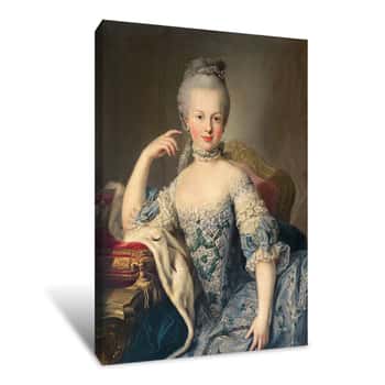 Image of Archduchess Marie Canvas Print