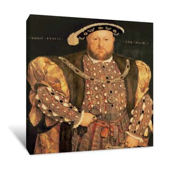 Image of Henry VIII Canvas Print