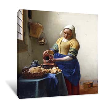 Image of The Milkmaid Canvas Print