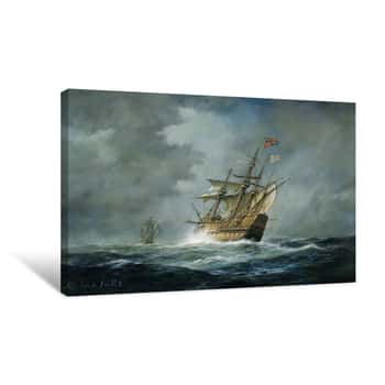 Image of Mary Rose Canvas Print