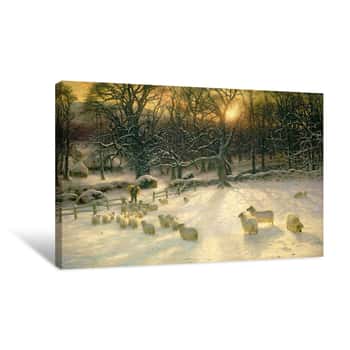Image of The Shortening Winter\'s Day Canvas Print