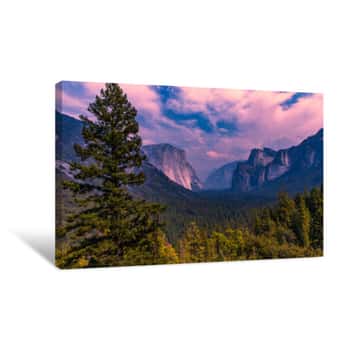 Image of Yosemite Valley, Yosemite National Park Canvas Print