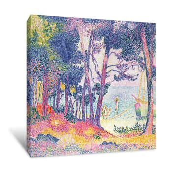 Image of A Pine Grove Canvas Print