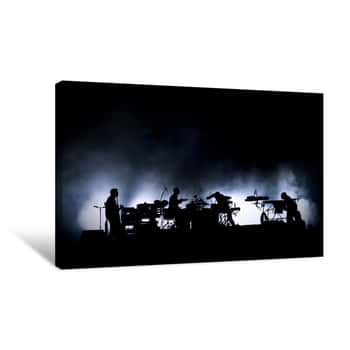 Image of Shadow Concert Canvas Print