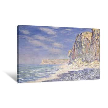 Image of Cliffs Near Fecamp Canvas Print