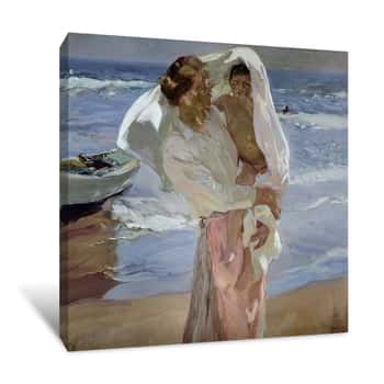 Image of Just Out Of The Sea Canvas Print