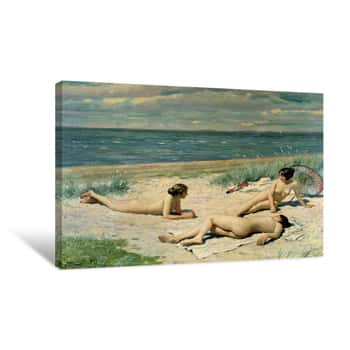 Image of On The Beach Canvas Print