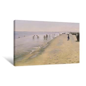 Image of South Beach Canvas Print