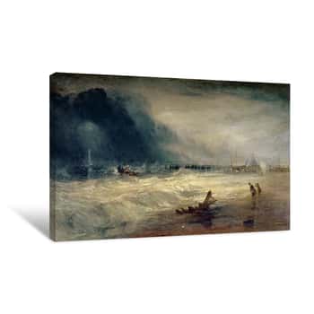 Image of Turner\'s Lifeboat Canvas Print