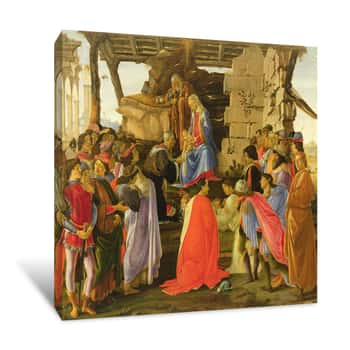 Image of Adoration of the Magi Canvas Print