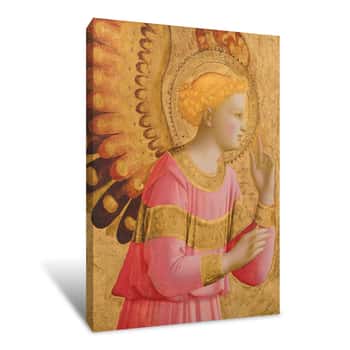 Image of Annunciatory Angel Canvas Print