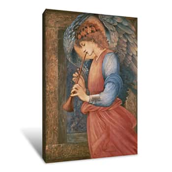 Image of An Angel Playing a Flageolet Canvas Print