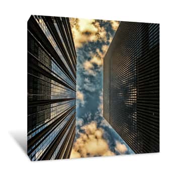 Image of New York City Sky by Towerside View Canvas Print