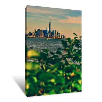 Image of New York City from an On-Looker\'s View Canvas Print