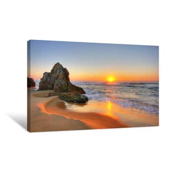 Image of Sunrise Rocks Canvas Print