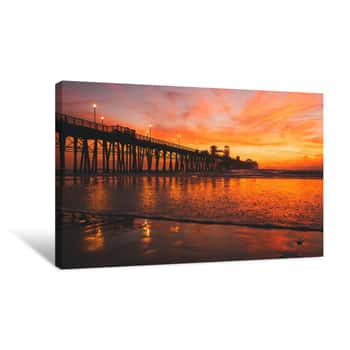 Image of Red Summer Canvas Print