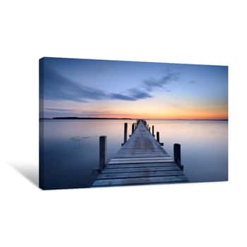 Image of Jetty Canvas Print