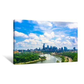 Image of Philadelphia Skyline Canvas Print