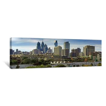 Image of Philadelphia  Skyline Canvas Print