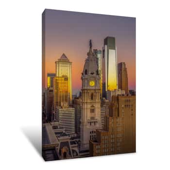 Image of Philadelphia Skyline Canvas Print