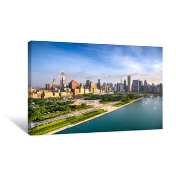 Image of Park Chicago Canvas Print