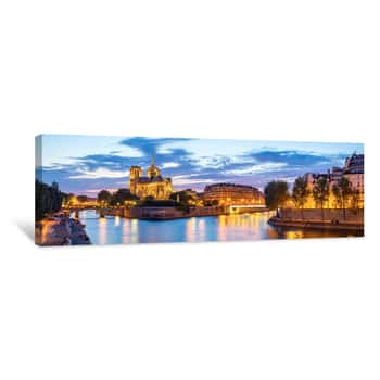 Image of Notre Dame Cathedral Canvas Print