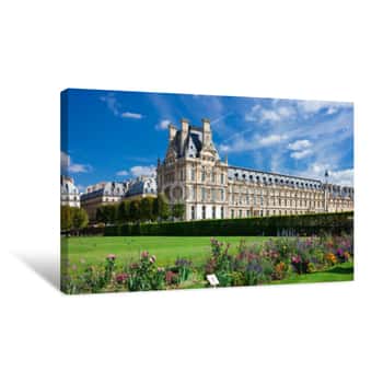 Image of Louvre Museum Canvas Print
