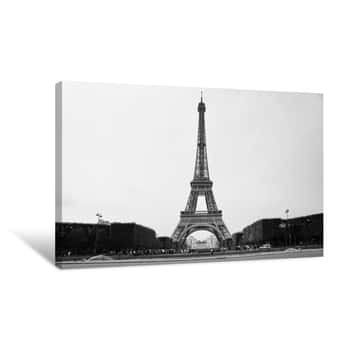 Image of Eiffel Tower-Paris Canvas Print