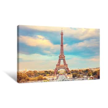 Image of Eiffel Tower Canvas Print
