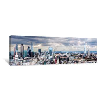 Image of The City Of London Panorama Canvas Print